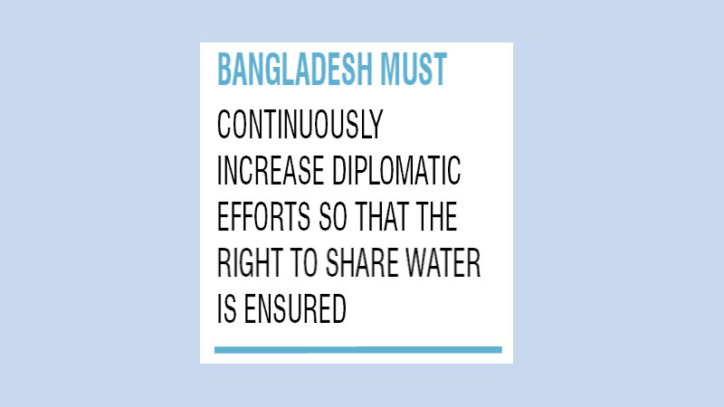 Water sharing with India 