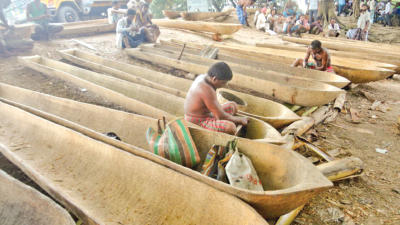 Monsoon brings windfall for ‘donga’ sellers of Narail