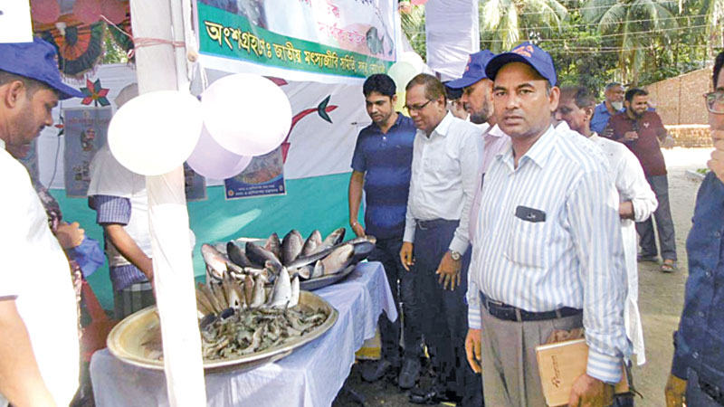 Stess on enhancing fish production