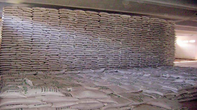 Space shortage hinders fertiliser storage 