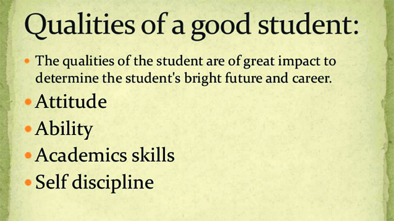 The pressure to be a ‘good student’