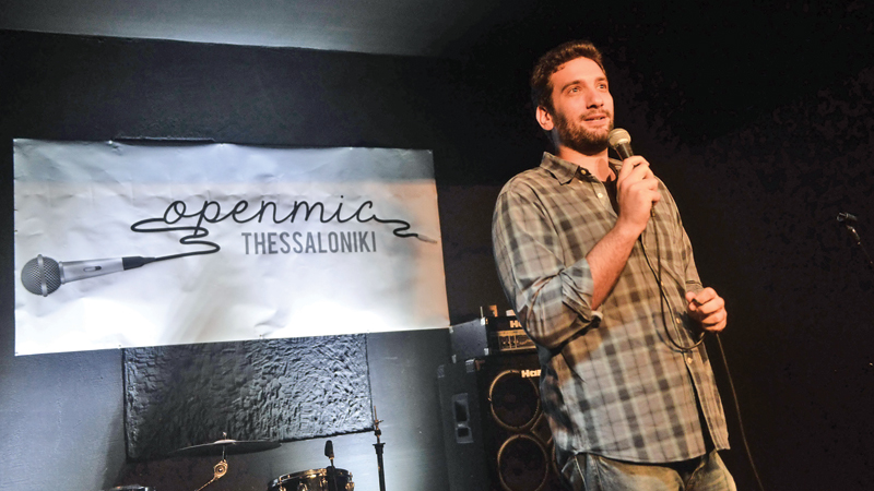 Greece finds stand-up comedy amid economic tragedy