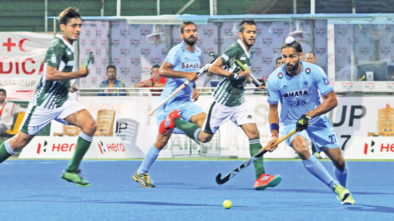 India down Pakistan in prestigious match