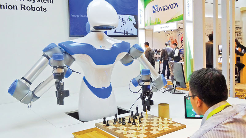 For ‘intelligent’ robot, chess is just a hobby
