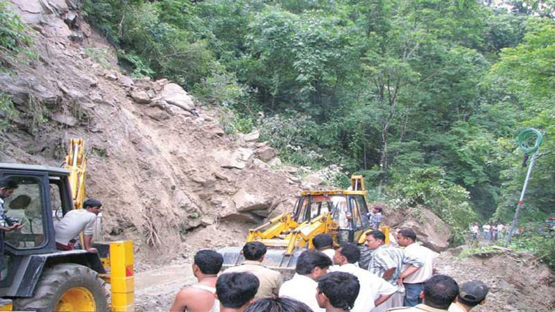 Dealing with landslides 