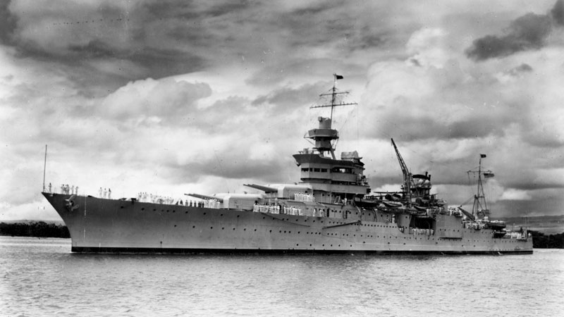 Wreckage of lost ship USS Indianapolis found after seven decades