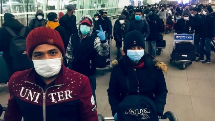 361 Bangladeshis return from Wuhan today