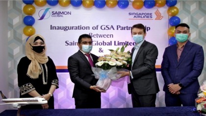 Saimon Global made GSA for Singapore Airlines in Bangladesh