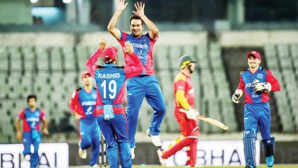 Zadran storm 
gives Afghans 28-run win over Zimbabwe

