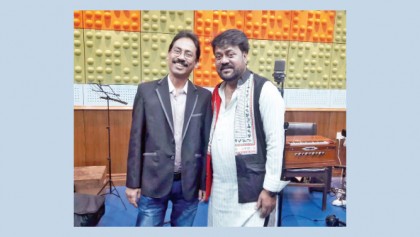 Andrew Kishore lends vocal to Farid Ahmed’s music