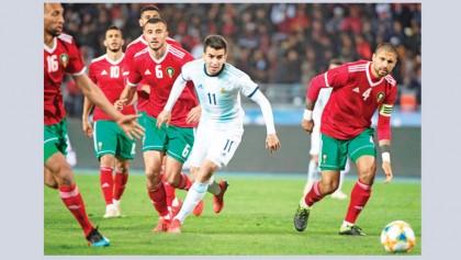 Argentina grab a consolation win over Morocco