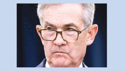 Asian markets drop as traders await Powell speech