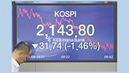 Asian markets pull back losses after turmoil over Iran attack