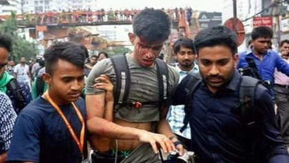 Attack on journos protested