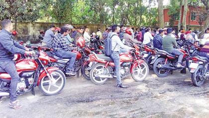 BRTA Rajshahi office bustling with clients