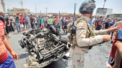 Baghdad bombings claimed by IS kill 94