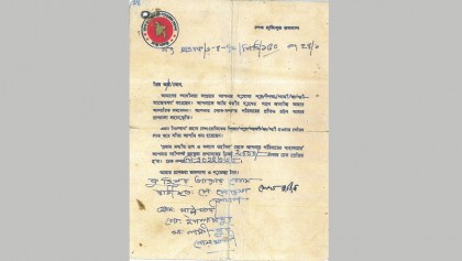 Bangabandhu’s 3 letters 
still inspire widow of FF
