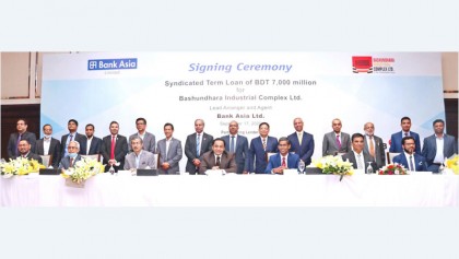 Bank Asia as Lead Arranger & Agent arranges syndicated term loan for Bashundhara