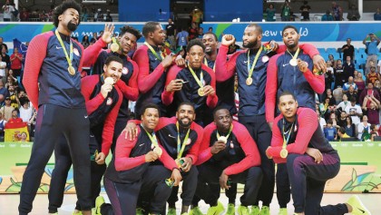 US NBA stars rip Serbia for 3rd gold in a row 