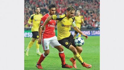 Benfica pull of classic win over Dortmund