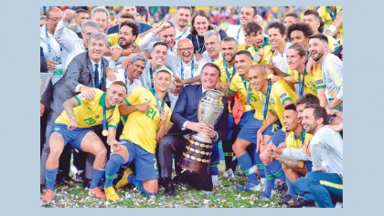 Brazil begin new Copa reign in Neymar absence