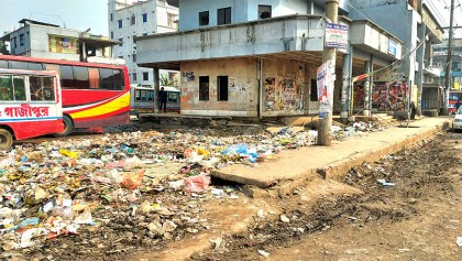 Bus terminal turns into filth station