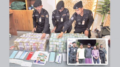 Businessman arrested 
with Tk 8cr 