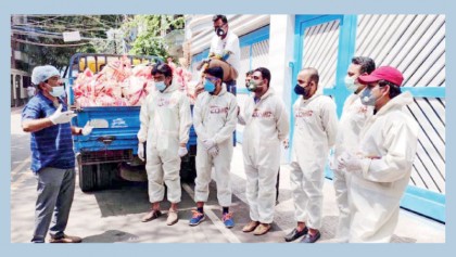 Ityadi family extends support to distressed people