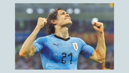 Cavani did not tear calf muscle