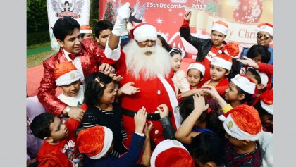Christmas celebrated
BSS, Dhaka