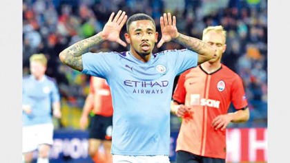 City overcome injury woes sinking Shakhtar