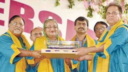 Sheikh Hasina and her DLitt