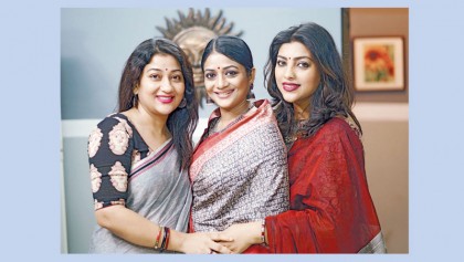 Deepa, Sweety and Mou 
in special tele-drama