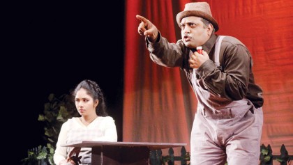 Shabdaboli stages ‘Desire Under the Elms’ 
at Shilpakala today
