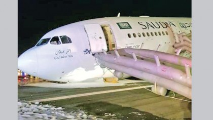 Dhaka-bound Saudia plane in emergency landing  