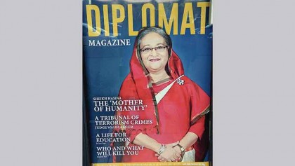 Diplomat magazine runs cover story on Hasina