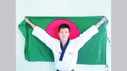 Dipu bags 1st 
gold medal for Bangladesh