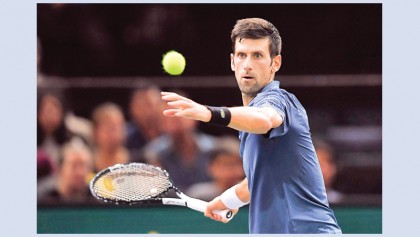 Djokovic wins Paris Masters opener 