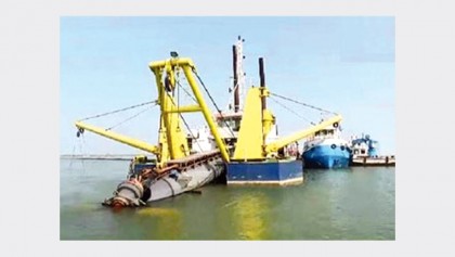 Dredging of Padma River begins in Rajshahi