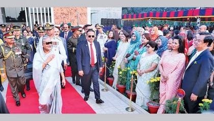 Drive against 
graft, terror
to continue