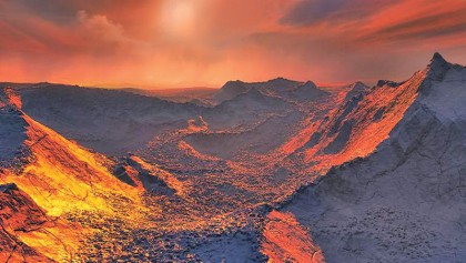 Frozen super-Earth discovered 