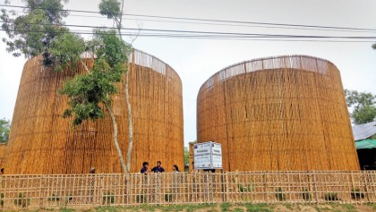 Eco-friendly learning centres built for Rohingya children