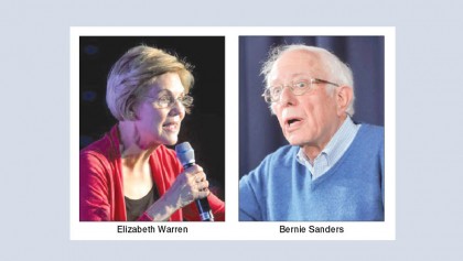  Warren has to go thru Sanders in New Hampshire