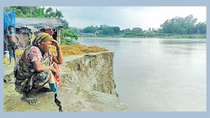 Erosion by Jhenai, Bonsai rivers worsens