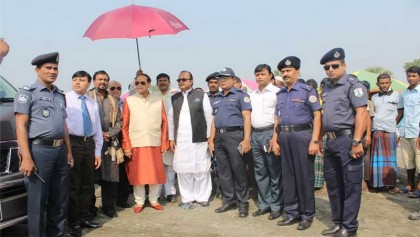 Ershad visits Kuakata  