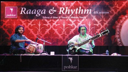 Eshraj, Sitar, Mohon Veena captivate audience