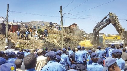 Landslide at Ethiopia garbage dump 'kills at least 24'