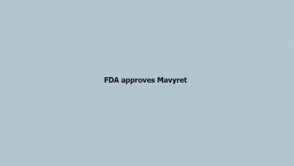 FDA approves Mavyret