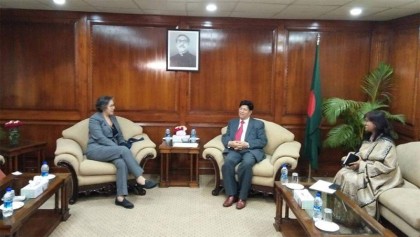 UN expert Lee discusses Rohingya issue with FM 