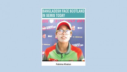 Fahima demolishes UAE
with a unique hat-trick